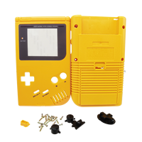 Coque de protection classique de haute qualité de couleur unie pour console de jeu Gameboy GB Class, coque pour GB GBO DMG avec boutons