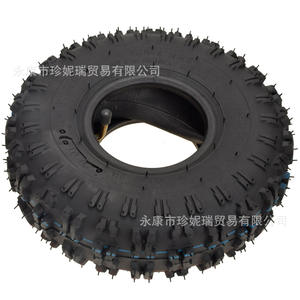 ยาง Fvrito 4.10/3.50-4 ลายดอกผีเสื้อ สำหรับรถ ATV UTV รถเข็นตัดหญ้า รถไถหิมะ - Product Image 1