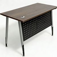 Ensemble de tables de conférence commerciales au design moderne, pliables et mobiles, pour la formation