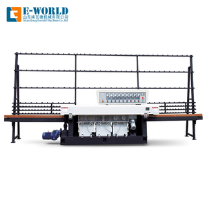 New 7 Motors Glass Straight Round Edging and Polishing Machine ISO Standard Sturdy Structure Heavy Duty <b>Foundation</b> Selling - Product Image 1