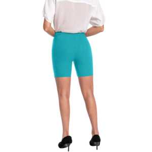 Shorts Casuales de Trabajo con Dobladillo en Tulipán y Bolsillos, Cómodos, de Algodón, Talla XS, para Primavera, Verano y Otoño, Diseño de Moda - Product Image 3