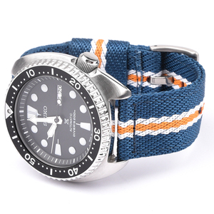 LAIHE Hot seller 20mm 22mm elastico moda intrecciato a strisce cinturino in Nylon intrecciato per <span class=keywords><strong>GT2</strong></span> - Product Image 3