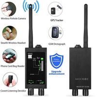 Détecteur M8000 Détecteur de Signal RF Anti-espion Bug Sweeper Spy Scanner Détecteur Magnétique Traqueur GPS Caméra Cachée Finder