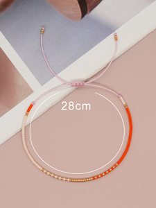 Go2boho Hạt Giống Hạt Nhỏ Vòng Đeo Tay Cho Phụ Nữ Boho Pulseras Mujer Thiết Kế Đầy Màu Sắc Tình Bạn Có Thể Điều Chỉnh Đồ Trang Sức Phụ Kiện Y2k - Product Image 4