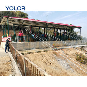 Área escénica tirolesa aérea teleférico aéreo patinaje de velocidad equipo de entretenimiento Powerless <span class=keywords><strong>Jungle</strong></span> zip line - Product Image 6