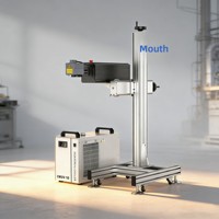 Machine de codage laser pour convoyeur volant, production entièrement automatique, imprimante jet d'encre CO2, fibre, UV pour marquage de date, Chine, sans garantie