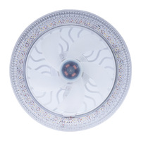 Ventilateur de plafond COYOLED avec prise E27, source lumineuse LED, ventilateur de plafond avec lumière et télécommande, design moderne, lampe de ventilateur de plafond