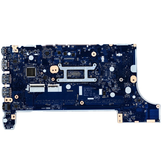 For Lenovo Thinkpad E480 E580 UMA Laptop Motherboard NM-B421 02DC218 01LW183 01LW192 Computer Components Industrial