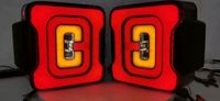 Gobison Car Offroad 4x4 Accessoires Auto Feu arrière à LED pour Jeep pour wrangler JK Feu arrière