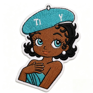 Parches de Diseño Bordados Personalizados al por Mayor con Diseño de <span class=keywords><strong>Betty</strong></span> <span class=keywords><strong>Boop</strong></span> para Ropa, Sombreros y Zapatos - Product Image 1