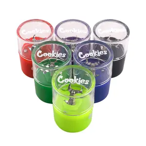 New Electric Herb Grinder USB Charging Plastic Crusher Herb Pulverizer