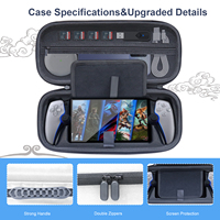 Étui de transport sac de voyage portable avec conception étanche antichoc pour PlayStation Portal stockage compact pour accessoires de console