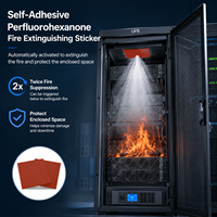 Extincteur automatique F-K-5-1-12, tampon d'extinction d'incendie, autocollant de suppression d'incendie pour la sécurité des batteries au lithium et des armoires électriques