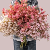 MW83118 Fleurs de Cerisier Artificielles Fleurs de Pêcher Faux Soie Floral pour Arrangements Floraux Cuisine Mariage Décoration Maison