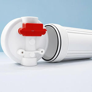 맞춤형 흰색 플라스틱 필터 하우징 가정용 물 처리 필터 식수 단일 실린더 필터 병 10 - Product Image 2