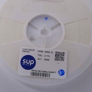 Bulk Discount RR3216 1206L3244FT 1206 3216 Resistors Chip Resistors SMD Resistors 3.24Mohm 1% 1/4W Thick Film Resistor - Product Image 1