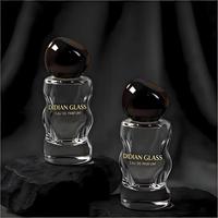 Botol Parfum Kaca Kosong Bentuk Tidak Beraturan Berkualitas Tinggi 30ml 50ml 100ml untuk Kemasan Wewangian, Grosir Wanita Mewah