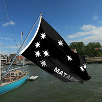 Drapeaux Matariki avec logo, impression personnalisée, double face, drapeaux personnalisés 3x5, drapeaux extérieurs double face de haute qualité, bannière