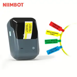 New Product NiiMbot B1 Brilliant Quality Fast Printing BT Mobile Sticker Printer Black and White Label Thermal Maker