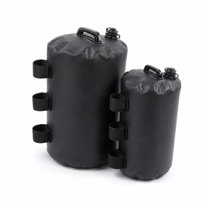 <span class=keywords><strong>Sac</strong></span> lesté pliable portable 10L en PVC étanche et rechargeable pour tente, auvent, parapluie – Contrepoids robuste et sécurisé - Product Image 6