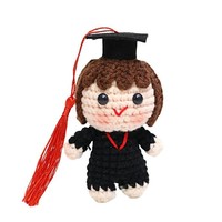 Nouvelles poupées en laine faites à la main, énergie positive, animaux actifs au crochet, ornements, produits finis, 31 cm-50 cm, pour les jeunes de 7 à 14 ans