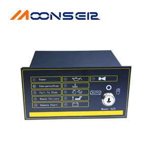 โมดูลควบคุมการสตาร์ทเครื่องกำเนิดไฟฟ้า MoonsEir Dse520k พร้อมรีโมทสตาร์ท วัสดุ ABS สีดำ - Product Image 4