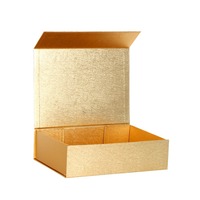 Boîte cadeau magnétique de luxe en carton rigide pliable avec logo personnalisé, pour vêtements, chaussures, bijoux, perruques