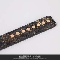 Pagaie SM à texture d'os de dragon cloutée de luxe-Jouet fessée BDSM pour jeu de domination en couple