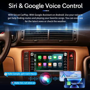 Autoradio GPS 7 pouces Linux CarPlay pour Golf 4 Passat B5 Polo <span class=keywords><strong>Bora</strong></span> 1998-2009 avec bouton RDS - Product Image 4