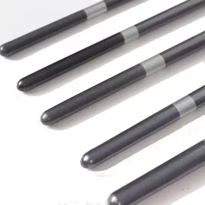 Lot de 6 pinceaux à poils de blaireau à manche long, pointus et ronds, pour peinture acrylique, gouache, aquarelle et huile – Fournitures d'art - Product Image 4