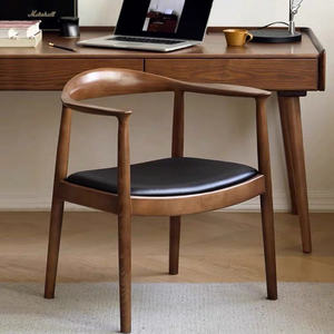 Silla de Comedor de Madera Maciza de Diseño Moderno <span class=keywords><strong>Kennedy</strong></span> de JP Wholesale, Silla Presidencial <span class=keywords><strong>Kennedy</strong></span> de Madera de Fresno para Hotel, Cafetería, Restaurante - Product Image 2
