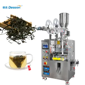 Meilleure vente de machine d'emballage automatique de thé triangle en nylon machine d'emballage et de scellage de sachets de thé vert à base de plantes