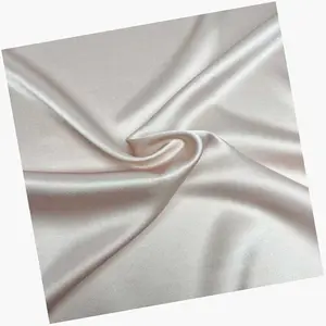 Wholesale 19m/m Stiff Natural Mulberry Silk Promotion Modern Shiny Charmeuse Satin Fabric For Lade Dress Clothing Pillows Kimono
