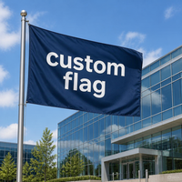 Drapeau américain de haute qualité 3x5 pieds, résistant, pour extérieur, imprimé numériquement, personnalisé, en polyester, avec mât en acier inoxydable