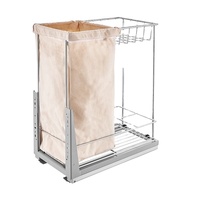 Panier en toile pour meuble de cuisine, panier à pain en fil métallique monté sur la Base, fermeture douce