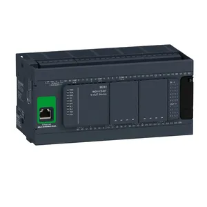 TM241CE40T PLC โปรแกรมควบคุมลอจิก 40 จุด IO เอาต์พุตแหล่งรวม 1 พอร์ต Ethernet