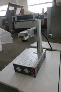 Máquina de marcado láser de fibra rápida de 20W Control EZCAD original 80mm Rotatorio Sino Galvo Head Banco de refrigeración por aire-Top PLT/DWG - Product Image 5