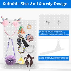 Junfeng Metal Perforated Display Rack 1 Tier Portable Multi Purpose Storage For Retail Desktop Makeup Kitchen Organization - Product Image 3