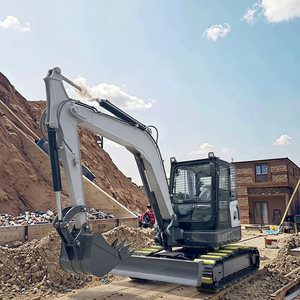 Moteur Yanmar EPA Mini excavatrice 5T 6T Pelle Machine à chenilles Pompe à moteur PLC Digger Machine Performance fiable - Product Image 4