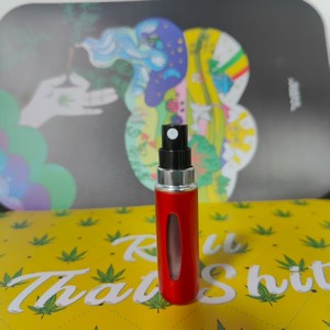 Mini Cute Refillable Travel <strong>Aluminum</strong> +Plastic <strong>5ml</strong> Parfum Sample Bottle Perfume Spray <strong>Atomizer</strong> in Stock - Product Image 4