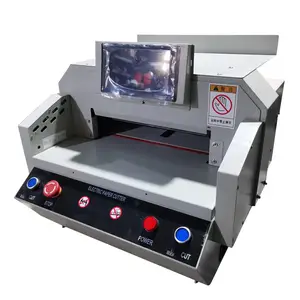 Small Cut Paper Machine High Power Electric 450vs+ A3 Electric Automatic Guillotine Paper Cutter With Manufacturer Price