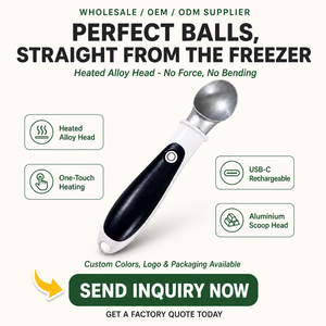Cuillère à glace électrique pour la maison et les cafés, rechargeable par USB, cuillère à glace chauffante - Product Image 6
