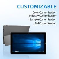 Tablette PC 2 en 1 Win 10/Win 11 Surface Pro 11,6 pouces avec 8 Go/16 Go de RAM, 256 Go de ROM, 4G LTE, WiFi, clavier et stylet - pour les professionnels