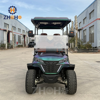 Voiturette de golf électrique à 4 places homologuée pour la route, voiturette de golf électrique chinoise