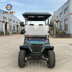 Carrito de Golf Eléctrico de <span class=keywords><strong>4</strong></span> Plazas Homologado para Circular por la Calle, Buggy de Golf Eléctrico, Carritos de Golf Chinos - Product Image 2