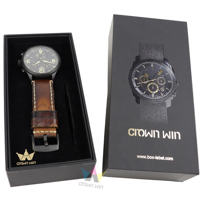 Custom Luxury Paper Cardboard Packing Watch Gift Box Watch Box Packaging Box for Watches