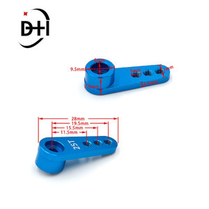 Brazo oscilante de una pieza 25T, brazo de dirección estándar, brazo de dirección digital, brazo de timón metálico, volante - Product Image 2