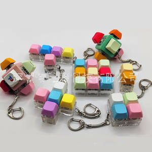 CHERRY เครื่องกล MX ชุดทดสอบสวิตช์คีย์บอร์ดสีดำสีแดงสีน้ำเงินสีน้ำตาลพวงกุญแจอะคริลิค decompress รู้สึกทำจากพลาสติก - Product Image 3