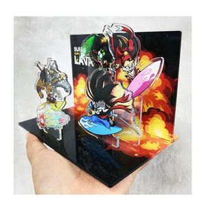 Custom Shaped Transparent Acrylic Standee Personalized <b>Mini</b> <b>Desk</b> Display for Anime for Wedding Christmas New Year - Product Image 1
