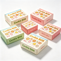 Boîte cadeau de luxe pour biscuits avec estampage à chaud, expédition rapide en 72h, boîte d'expédition en carton personnalisée avec logo